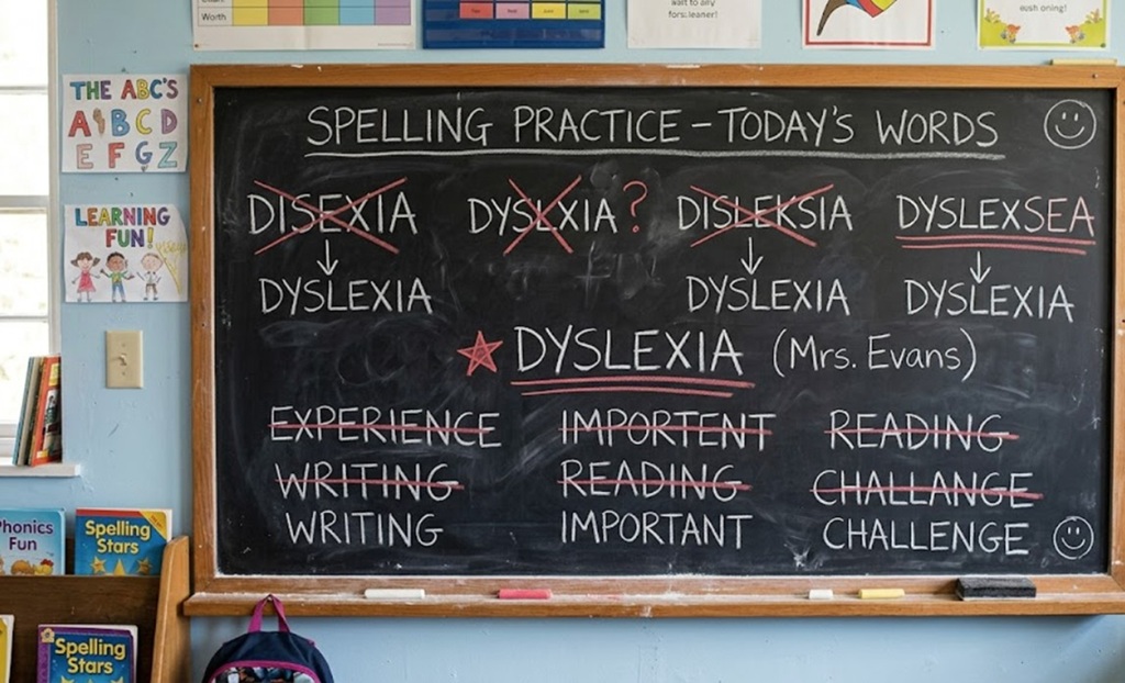 I cannot spell Dyslexia